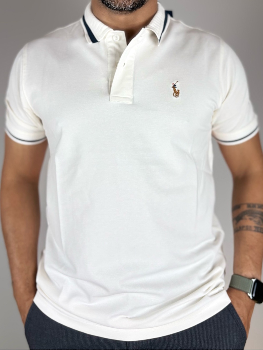 NWT Polo Ralph Lauren Classic White Polo Shirt - Men’s Medium
